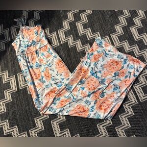 Floral pant Romper